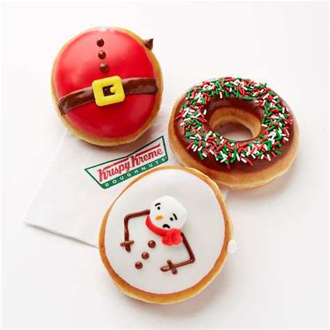 krispy kreme donuts christmas donuts